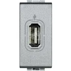                  LivingLight Разъем USB алюминий
               