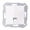 Накладка на телефонную розетку RJ-11, RJ-12, S82 Detail белый
