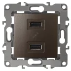                  Устройство зарядное USB, 5В-2100мА, Эра12, бронза, 12-4110-13
               