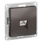                  ATLASDESIGN РОЗЕТКА компьютерная RJ45, кат. 6A, механизм, МОККО
               