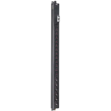 Блок распределения питания ITK BASE PDU PV1111 23U 1ф 16А 6SCHUKO 12C13 2.6м SCHUKO