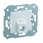 Розетка телефонная RJ-11, S82,82N, 88, механизм, белый