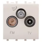 Avanti TV-FM-SAT ''Ванильная дымка'', 16A, 2 модульный