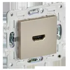 SKANDY Розетка HDMI SK-H01Sh шампань IEK