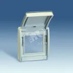 Рамка с крышкой S44A серый