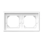                  ARTGALLERY рамка 2-постовая IP44, белый
               