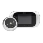Видеоглазок дверной (DV-112) с цветным LCD-дисплеем 2.8'' с функцией записи фото и звонком'', ''
