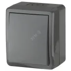                  Переключатель IP54, 10АХ-250В, ОУ, Эра Эксперт, серый,11-1403-03
               
