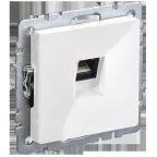 BRITE Розетка компьютерная RJ45 кат.5E РК10-БрБ белый