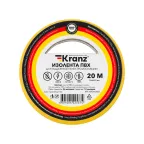                  Изолента ПВХ KRANZ 0.13х15 мм, 20 м, желтая 10шт
               