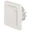 Розетка Intro 7-209-01 Style 2P+E Schuko с крышкой штор., 16А-250В, IP44, СУ, белый