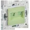 SKANDY Розетка компьютерная двойная RJ45 кат.6 SK-K04G мятный IEK