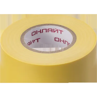 Изолента ОНЛАЙТ 71 679 OIT-B15-20/Y желтая