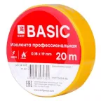                  Изолента ПВХ желтая 19мм 20м
               