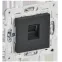 SKANDY Розетка компьютерная RJ45 кат.6 SK-K02G графит IEK