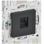                  SKANDY Розетка компьютерная RJ45 кат.6 SK-K02G графит IEK
               