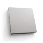 Кнопка-выключатель беспроводной 230V 500W одноклавишный, серебро