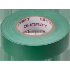 Изолента ПВХ зеленая 19мм 20м ОНЛАЙТ OIT-B19-20/G