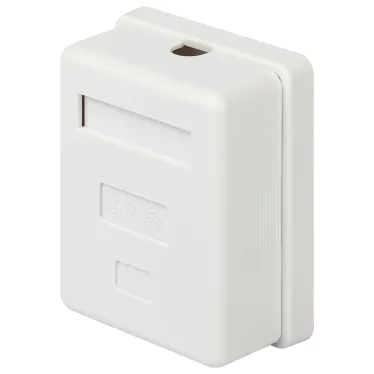 Розетка компьютерная RJ-45 категория 5е неэкранированная 1-порт упаковка 40 штук