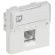 PRIMER РКИ-20-00-П-6 Розетка компьютерная RJ45 UTP кат.6 (2 модуля) белая IEK