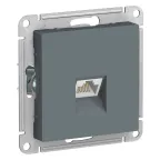                  ATLASDESIGN РОЗЕТКА компьютерная RJ45, кат. 6A, механизм, ГРИФЕЛЬ
               
