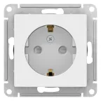 ATLASDESIGN РОЗЕТКА с заземлением со шторками, 16А, механизм, ЛОТОС