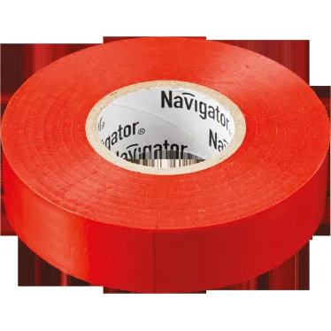 Изолента ПВХ красная 19мм 20м NIT-A19-20/R