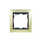                  Рамка на 3 поста, S82, шампань матовый - графит
               