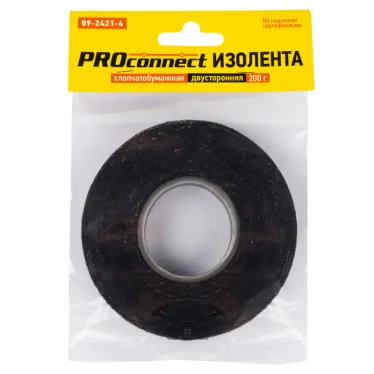 Изолента ХБ PROconnect 18x0,35 мм, (ролик 31,9 м 200 г) (2-ПОЛ)