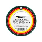                  Изолента ПВХ KRANZ 0.13х15 мм, 20 м, зеленая 10шт
               