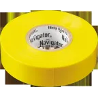 Изолента ПВХ желтая 19мм 20м Navigator NIT-A19-20/Y