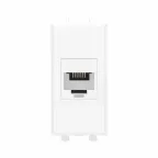                  Avanti Телефонная розетка RJ-12 без шторки модульная, Белое облако, 1 модуль
               