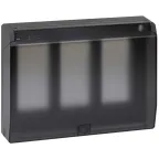                  Connect Рамка на 3 S-модуля с крышкой к монт.коробке SBM250, Сима Про, графит
               