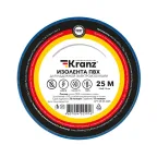                  Изолента ПВХ 0,13х19 мм, 25 м, синяя KRANZ
               
