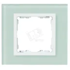                  Рамка на 2 поста, S82N, натуральный - белый (стекло)
               