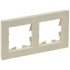                  BRITE Рамка 3 поста РУ-3-Бр бежевый рифленый IEK
               