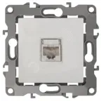                  Розетка информационная RJ45, Эра12, белый, 12-3107-01
               