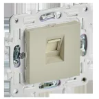                  SKANDY Розетка компьютерная RJ45 кат.5E SK-K01B бежевый IEK
               
