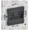 SKANDY Розетка компьютерная двойная RJ45 кат.5E SK-K03T титан IEK