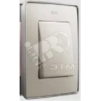                  Рамка 4 поста слоновая кость/основание шампань
               