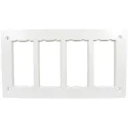                  Connect Рамка на 4 S-модуля к монт.коробке SBM250, Сима Про, белый
               