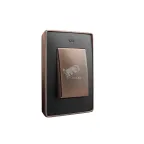                  Рамка 2 поста графит/основание медь
               