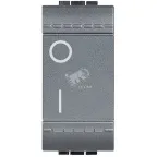 LivingLight Выключатель двухполюсный 16AX антрацит