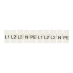 Маркеры для JXB-ST 4 с символами L1, L2, L3, N, PE (10 шт.) PROxima