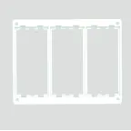                  Connect Рамка на 3 S-модуля к монтажным коробкам SM350, SM360, Сима Класик, белый
               