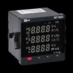 Мультиметр 96х96мм трехфазный, вход 100В 1А, THD+multi-tariff, RS485, МТ-96D