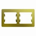                  GLOSSA рамка 2-постовая горизонтальная фисташковый
               