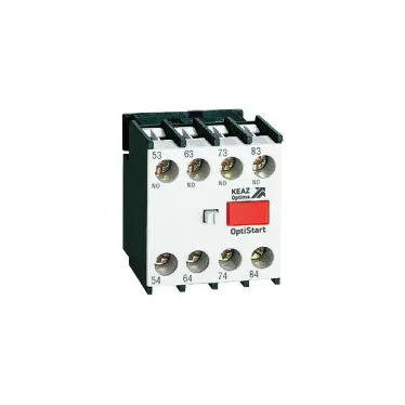Блок контактный OptiStart K-FX-1004 фронтальный 4НЗ для F-09..(A)F-150 и FR