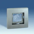                  Рамка одноместная TOP IMPACT Scudo алюминий
               