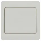 Выключатель 10А-250В, IP20, СУ, белый Intro 7-101-01 Style